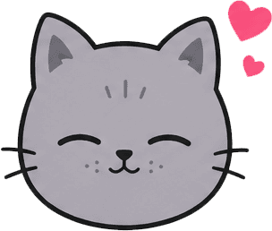 Illustrated placeholder portrait for Princess Poppy Pussington until her first real photo is available.